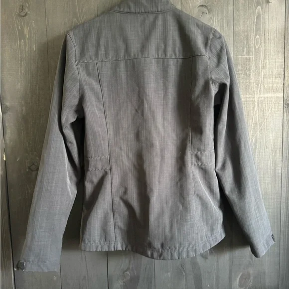 Eddie Bauer Charcoal Softshell Jacket - Picture 2 of 3